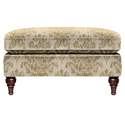 Duresta Kingsley Footstool, Umber Leg Mulsanne Champagne Duresta Kingsley Footstool, Umber Leg Mulsanne Champagne